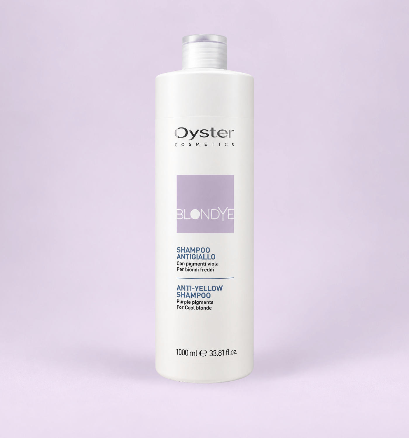 Blondye Anti-yellow Shampoo 1000ml | Oyster Cosmetics
