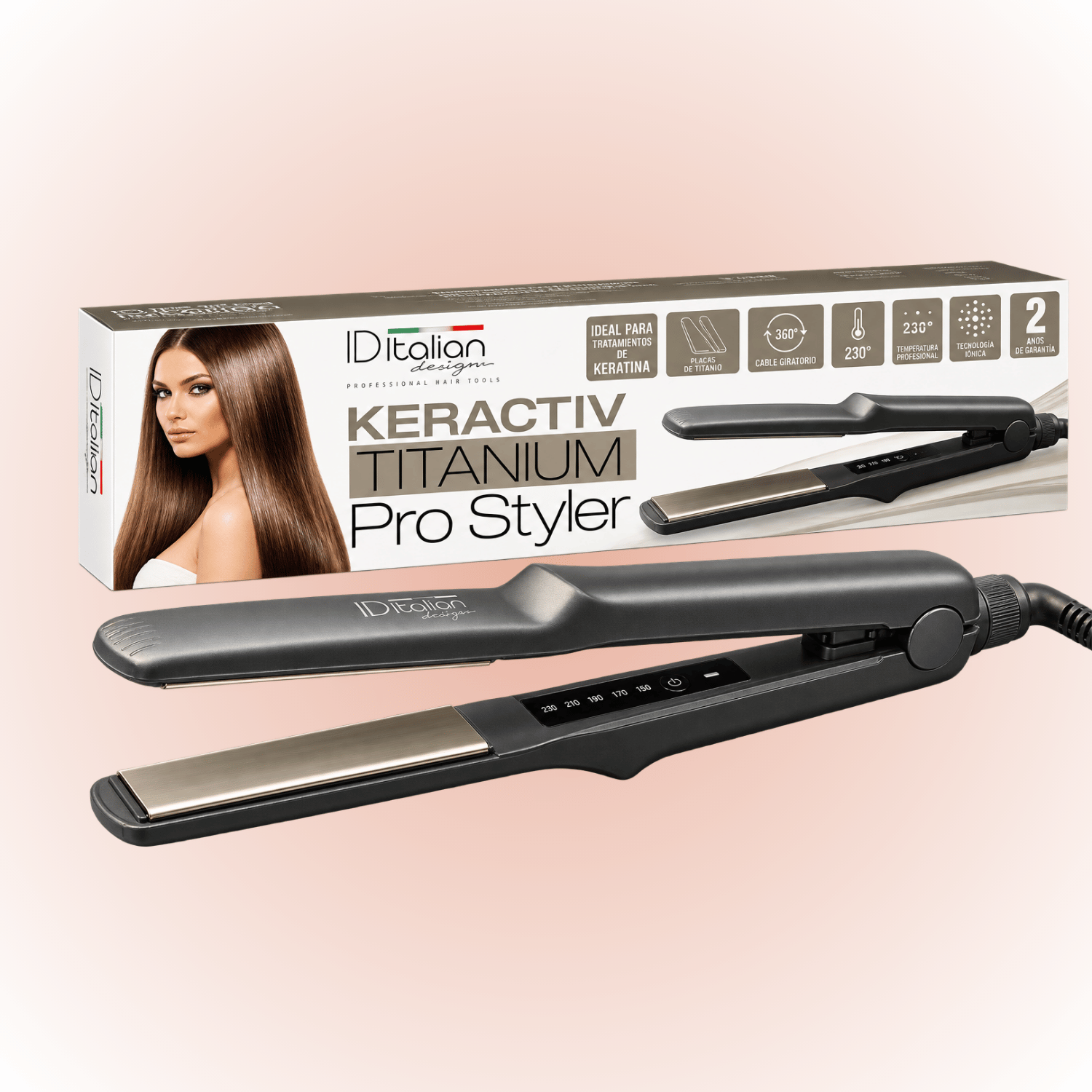 Ισιωτική Πρέσα Keractic Titanium Pro