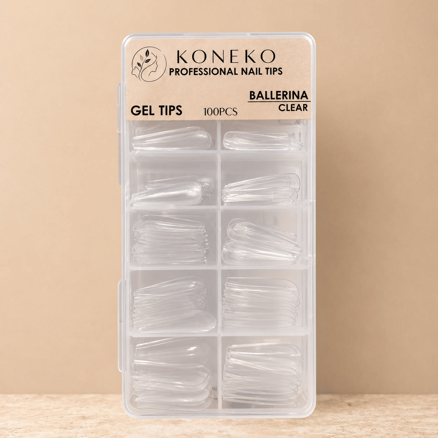 Koneko Beauty | Ballerina Gel Tips 100pcs