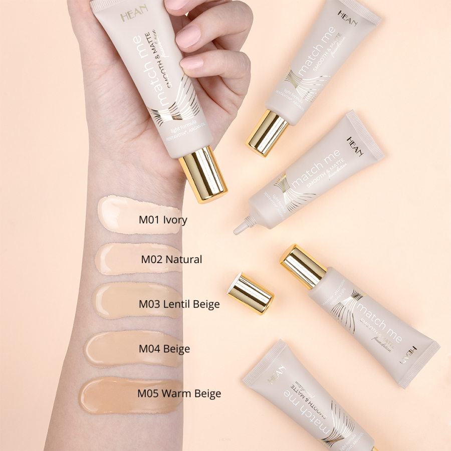 Hean - Match Me | Smooth & Matte Foundation - Image 4