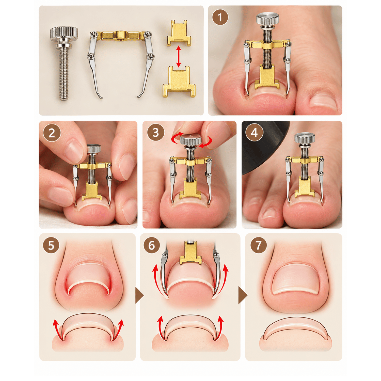 Εργαλείο Eπιδιόρθωσης Νυχιού | Εξωλκέας (Ingrown Nail Lifter) - Image 3