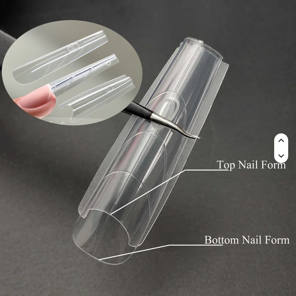 Sandwich Dual Forms Coffin/Almond 240τμχ | Koneko Beauty - Image 2