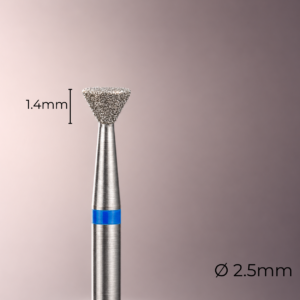 Διαμαντόφρεζα Ανάποδος Κώνος 2.5mm