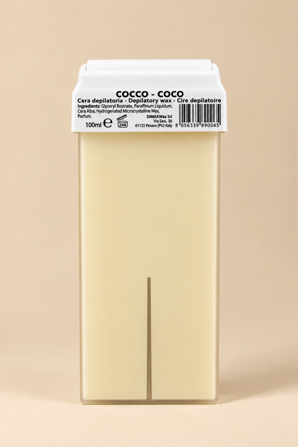 Κερί Αποτρίχωσης Ρολέτα 100ml Coconut | Dimax Wax