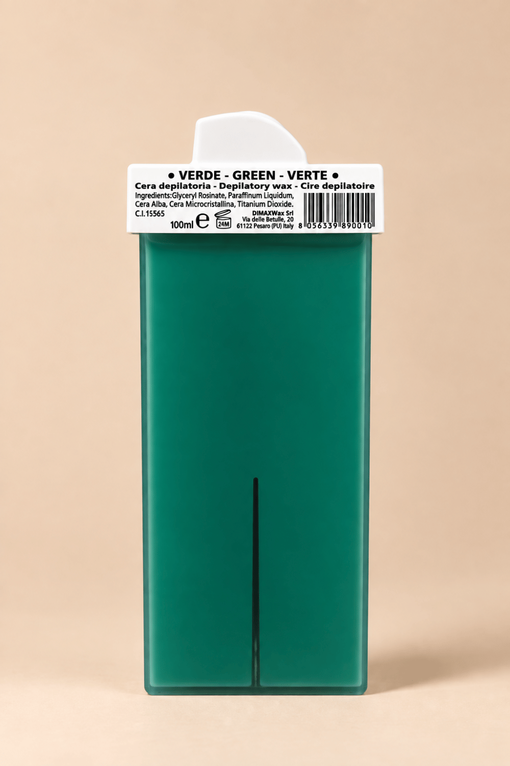 Κερί Αποτρίχωσης Μικρή Ρολέτα 100ml Green (Verde) | Dimax Wax