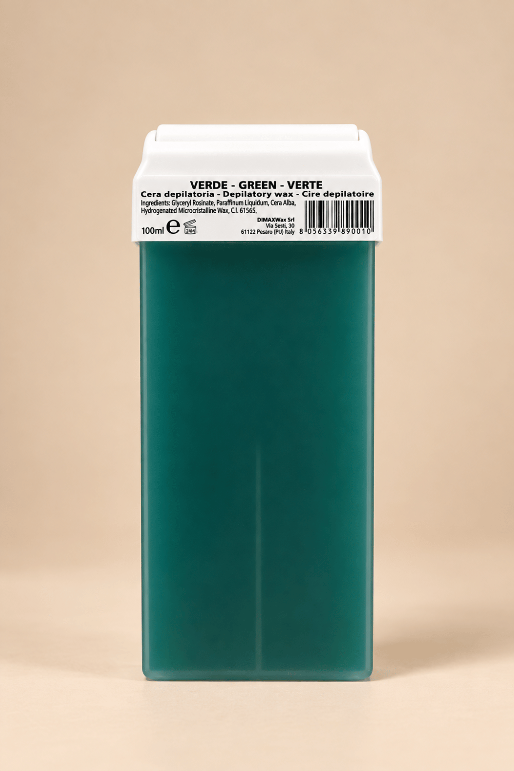 Κερί Αποτρίχωσης Ρολέτα 100ml Green (Verde) | Dimax Wax