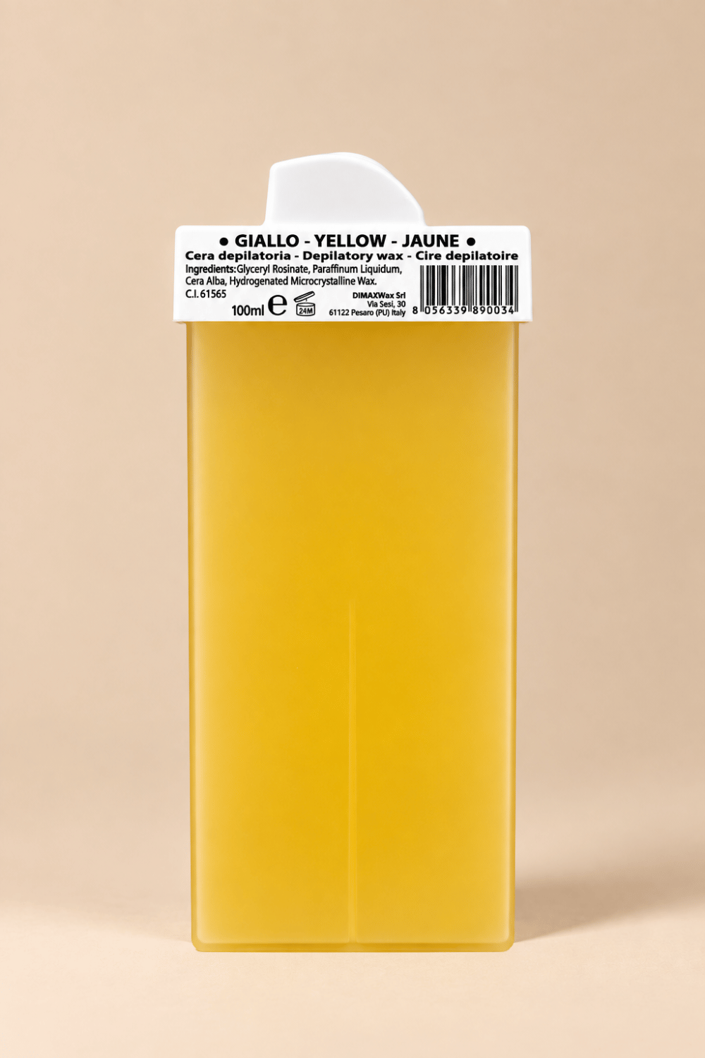 Κερί Αποτρίχωσης Μικρή Ρολέτα 100ml Yellow (Μέλι) | Dimax Wax
