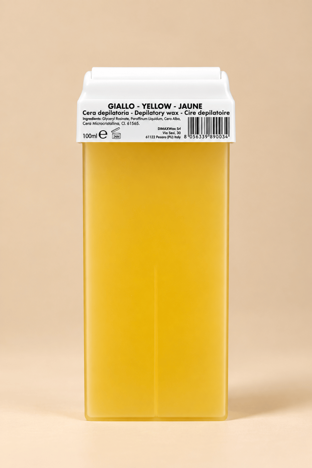 Κερί Αποτρίχωσης Ρολέτα 100ml Yellow (Μέλι) | Dimax Wax