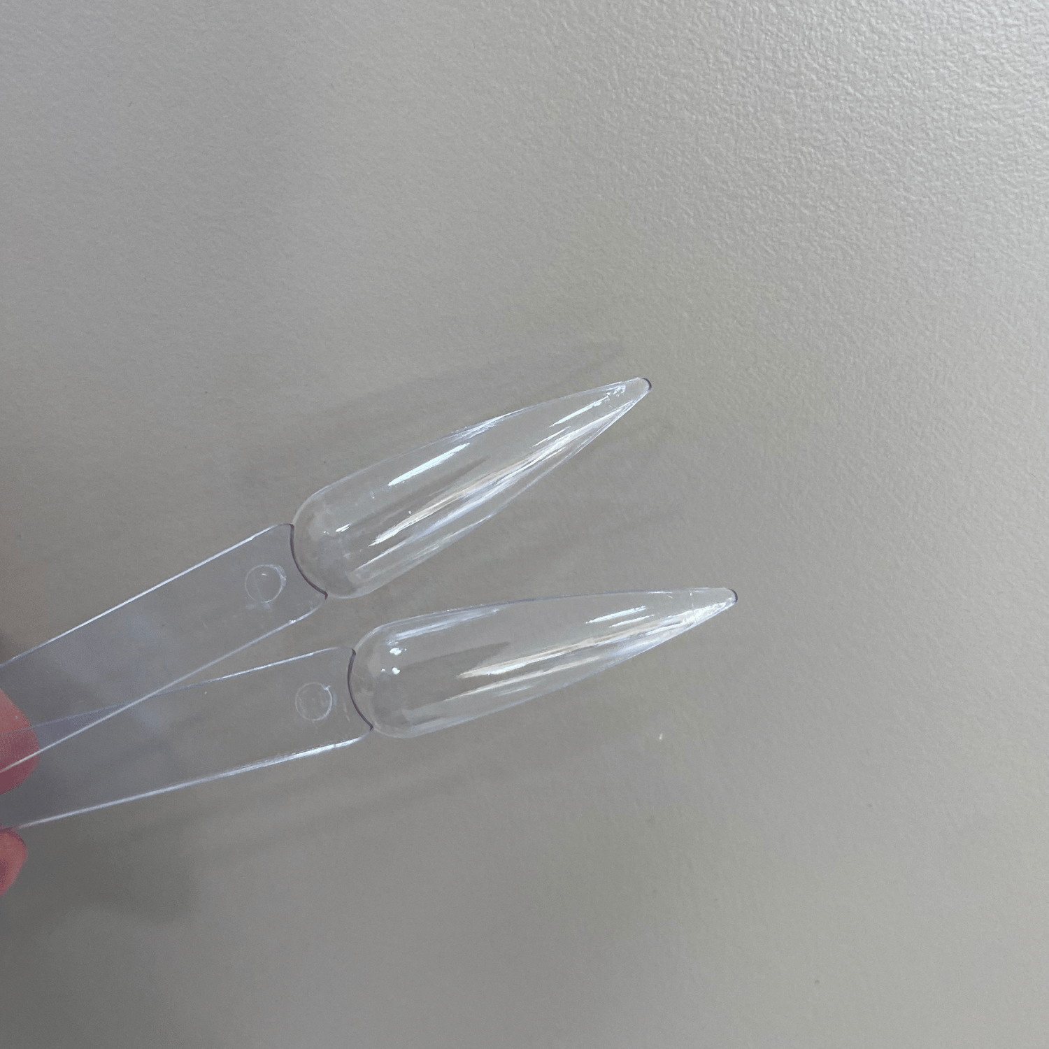 Δειγματολόγιο Νυχιών | Stiletto 40τμχ (Clear / Natural) - Image 2