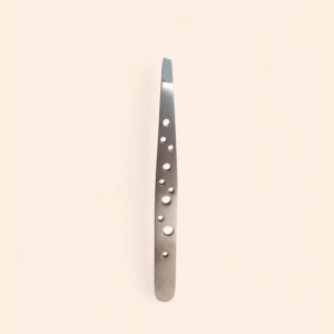 Τσιμπιδάκι Φρυδιών Ακριβείας | Perforated Silver Inox