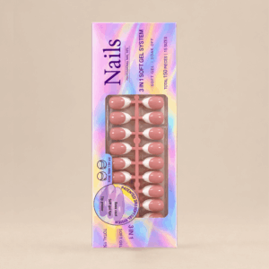 Σετ Soft Gel Tips 3 in 1 | French Oval 150pcs
