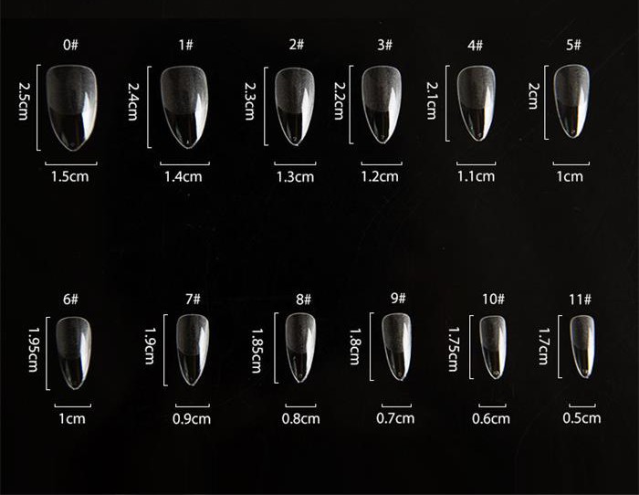 OVAL Tips in box 360 τεμ