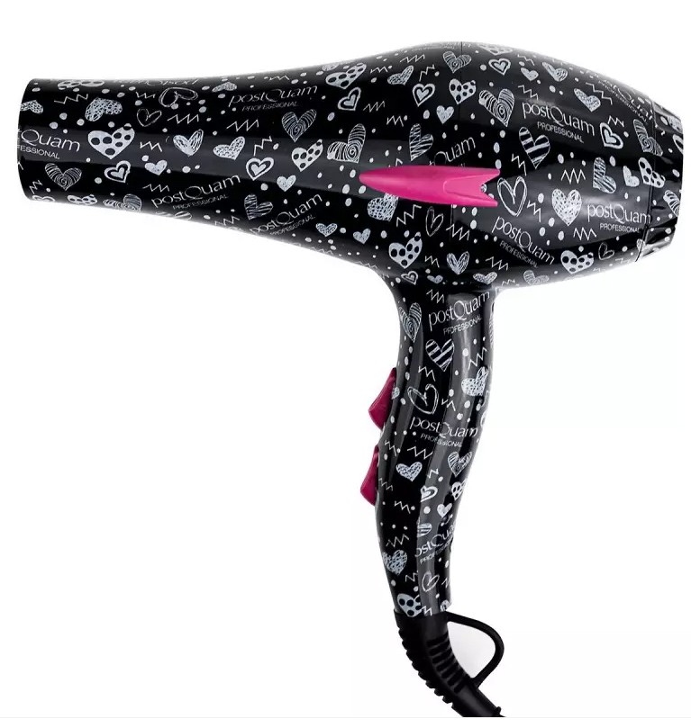 Σεσουαρ Hair Dryer Fashion Hearts ID Italian